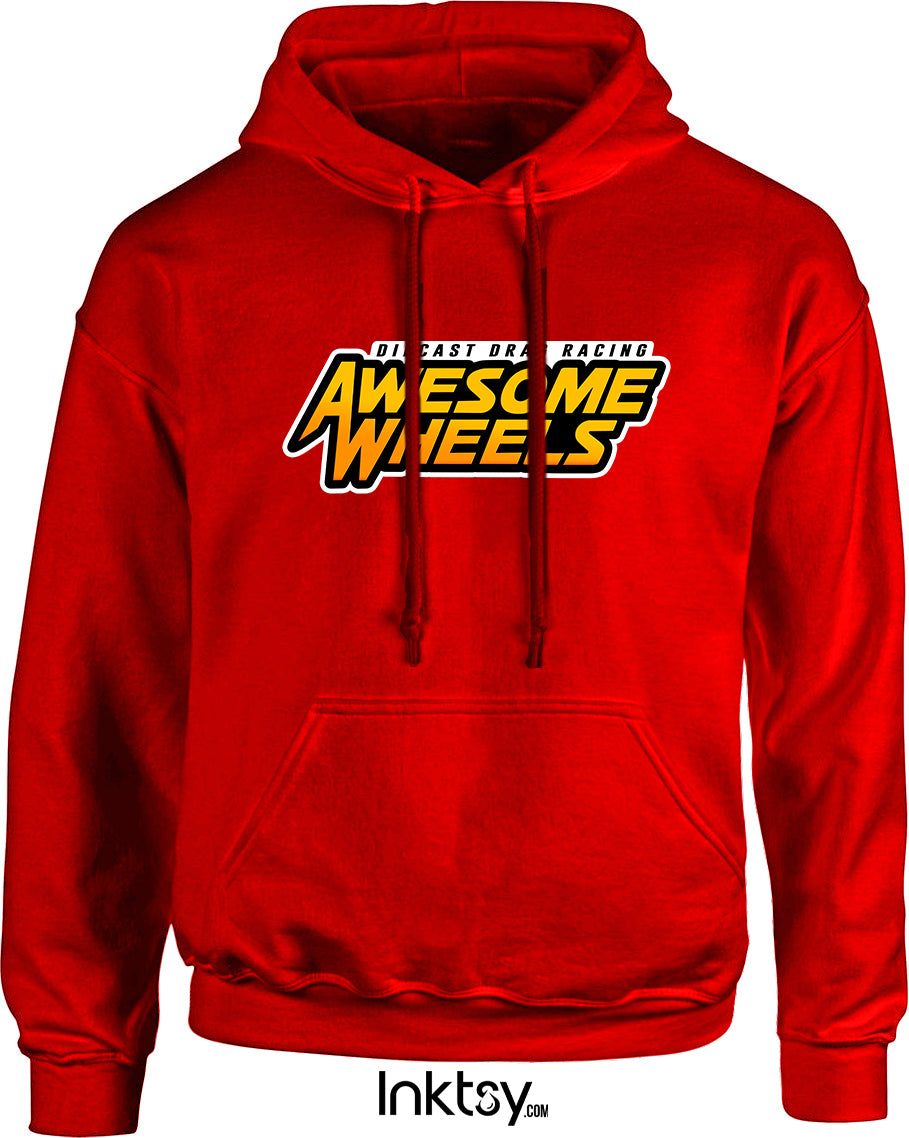 Cool Comfort: "Awesome Wheels" Racing Hoodie