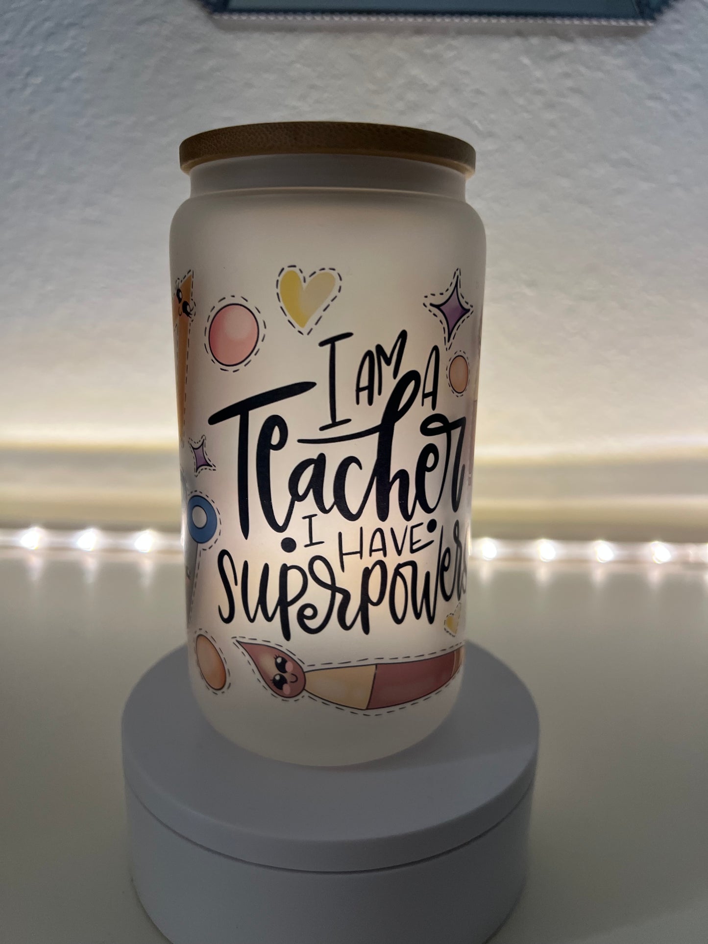 Teacher Superpower Tumbler