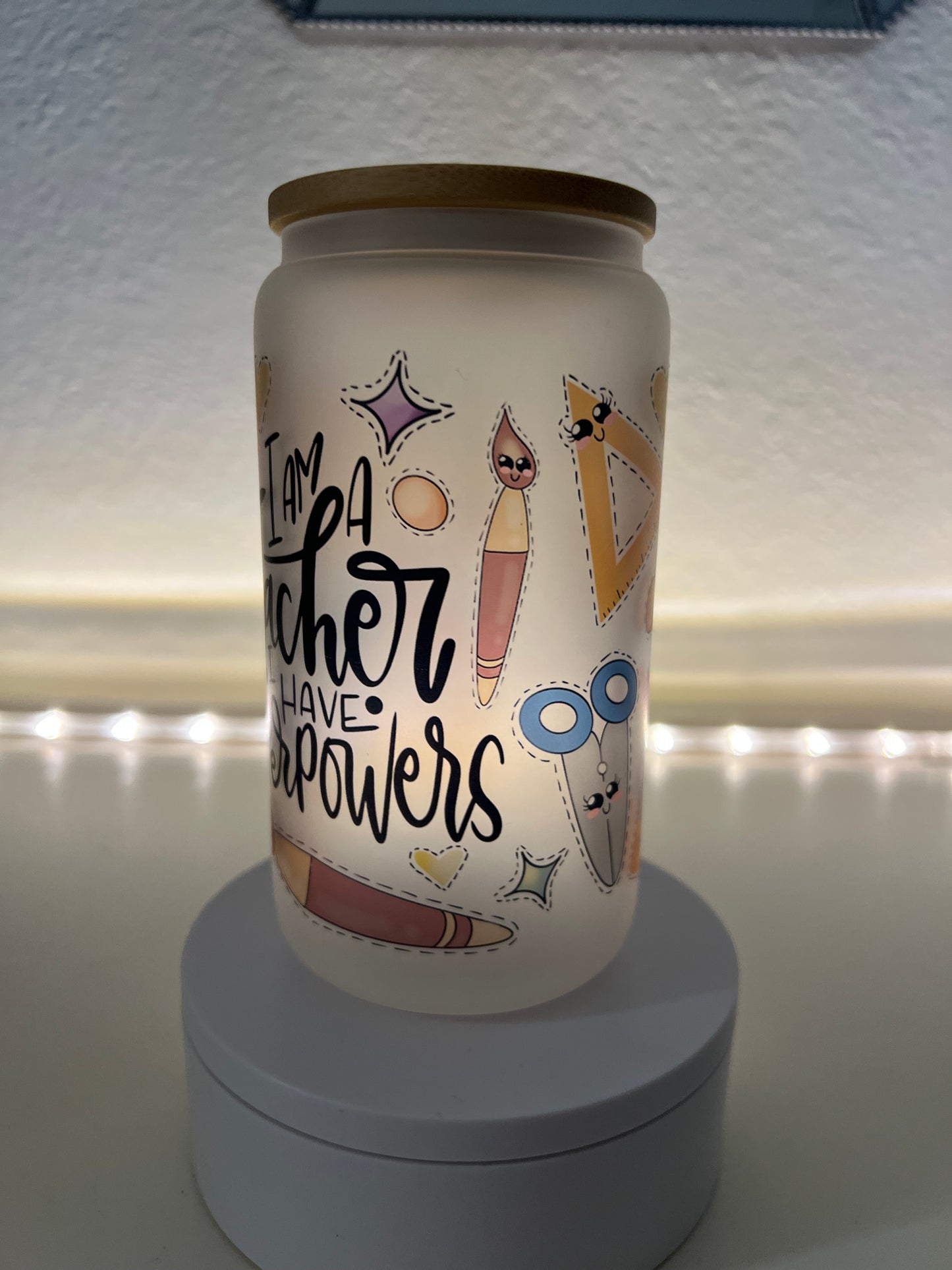 Teacher Superpower Tumbler