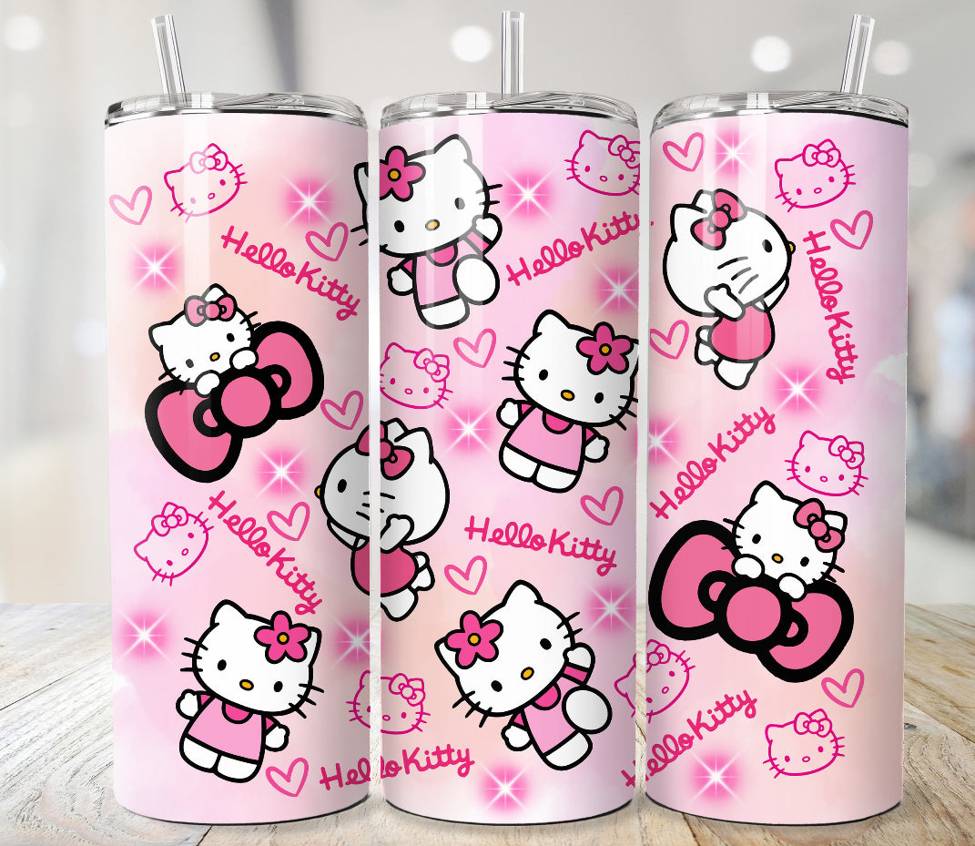 Kitty Metal tumbler