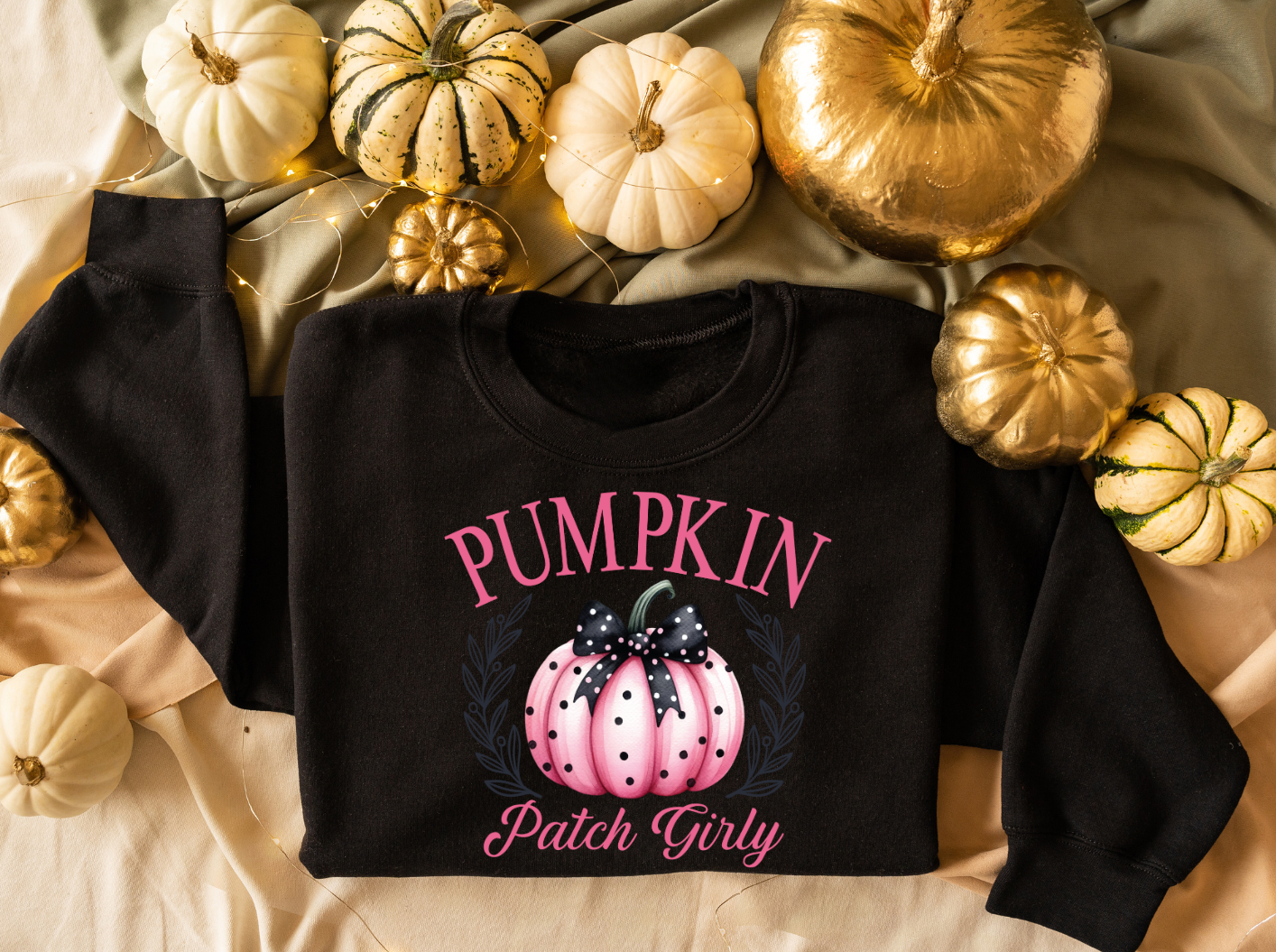 Pumpkin Patch Season Pink Shirt or Sweater