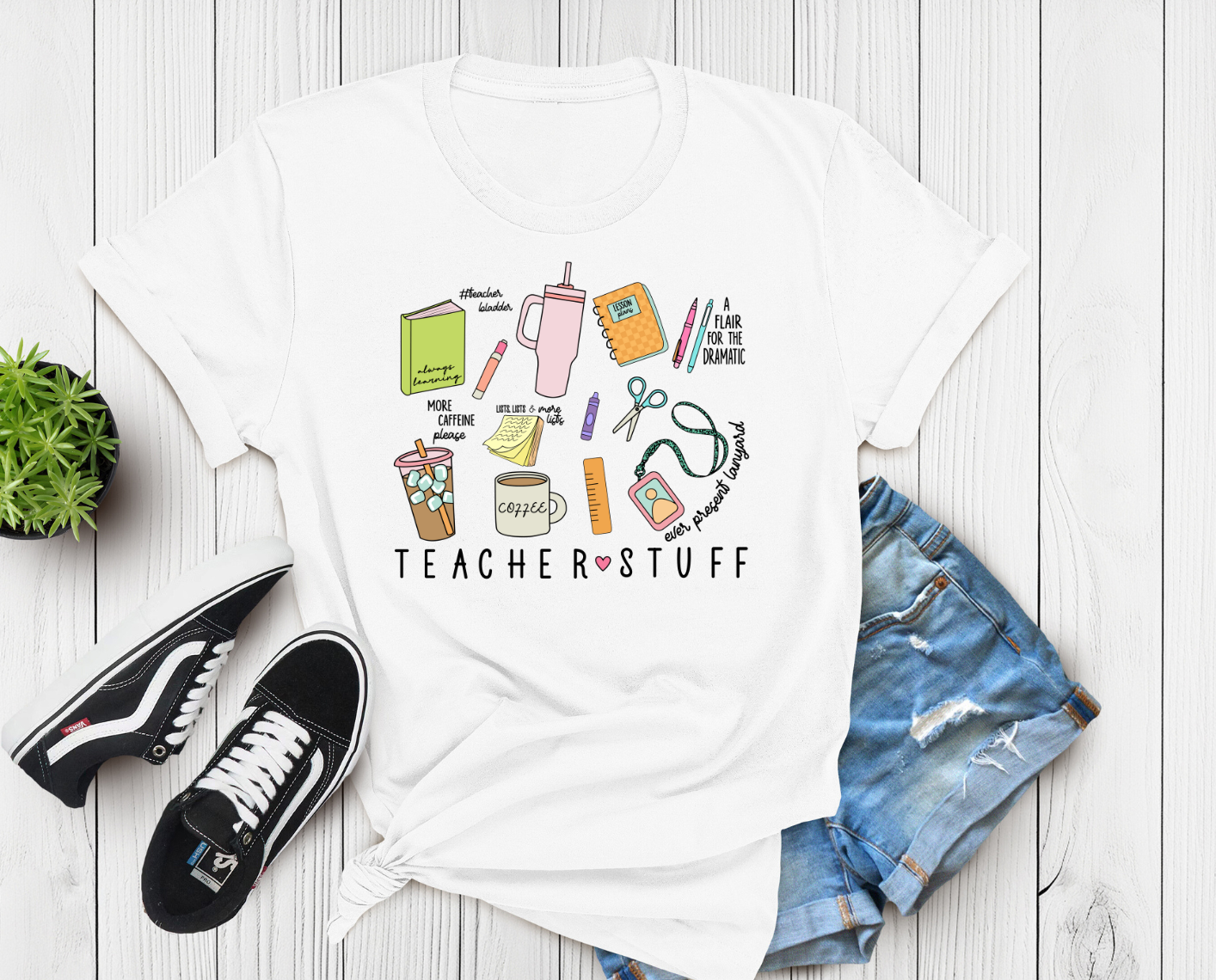 Teacher Stuff Shirt or Sweater