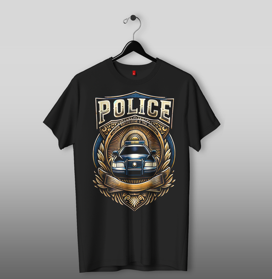 Police Car  - Unisex Tshirt